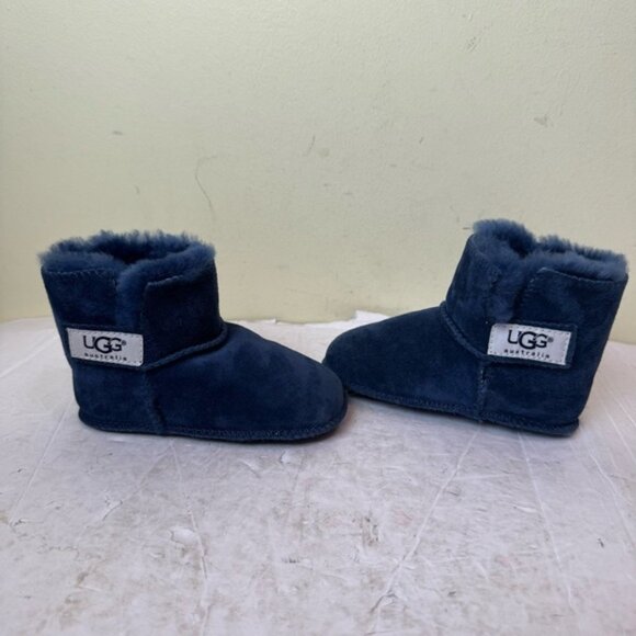 UGG Erin Sheepskin Classic Toddler Boot Slipper Fur Leather Kids Large 5202 - Picture 3 of 16